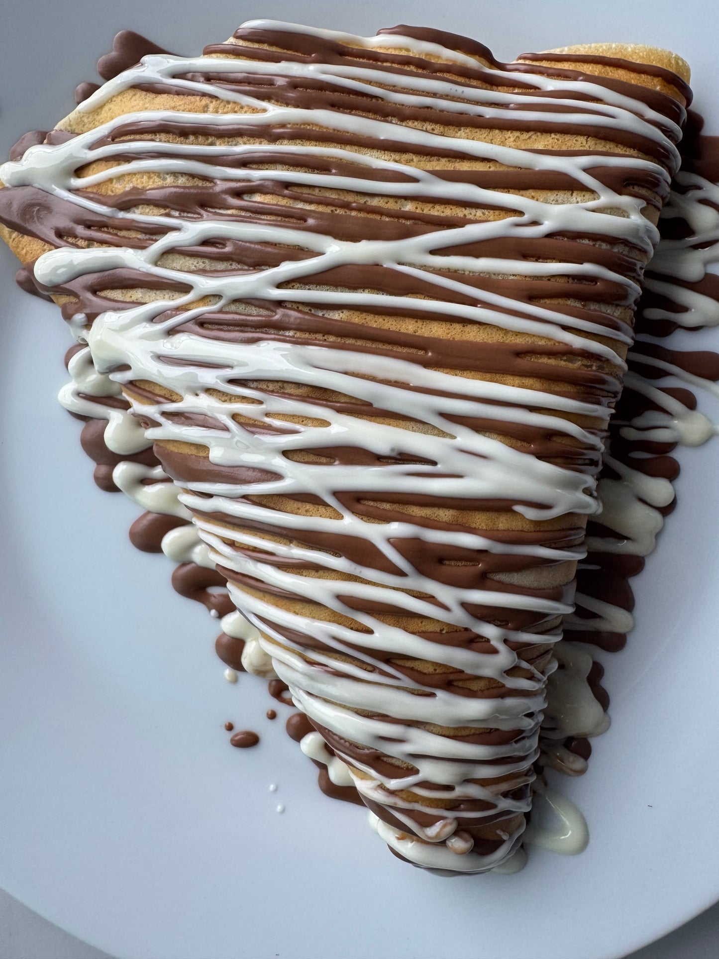 Vanilla & Chocolate Pudding Crêpe